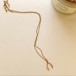 Wishbone Necklace